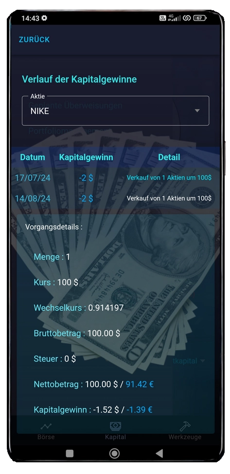 gewinnbildschirm